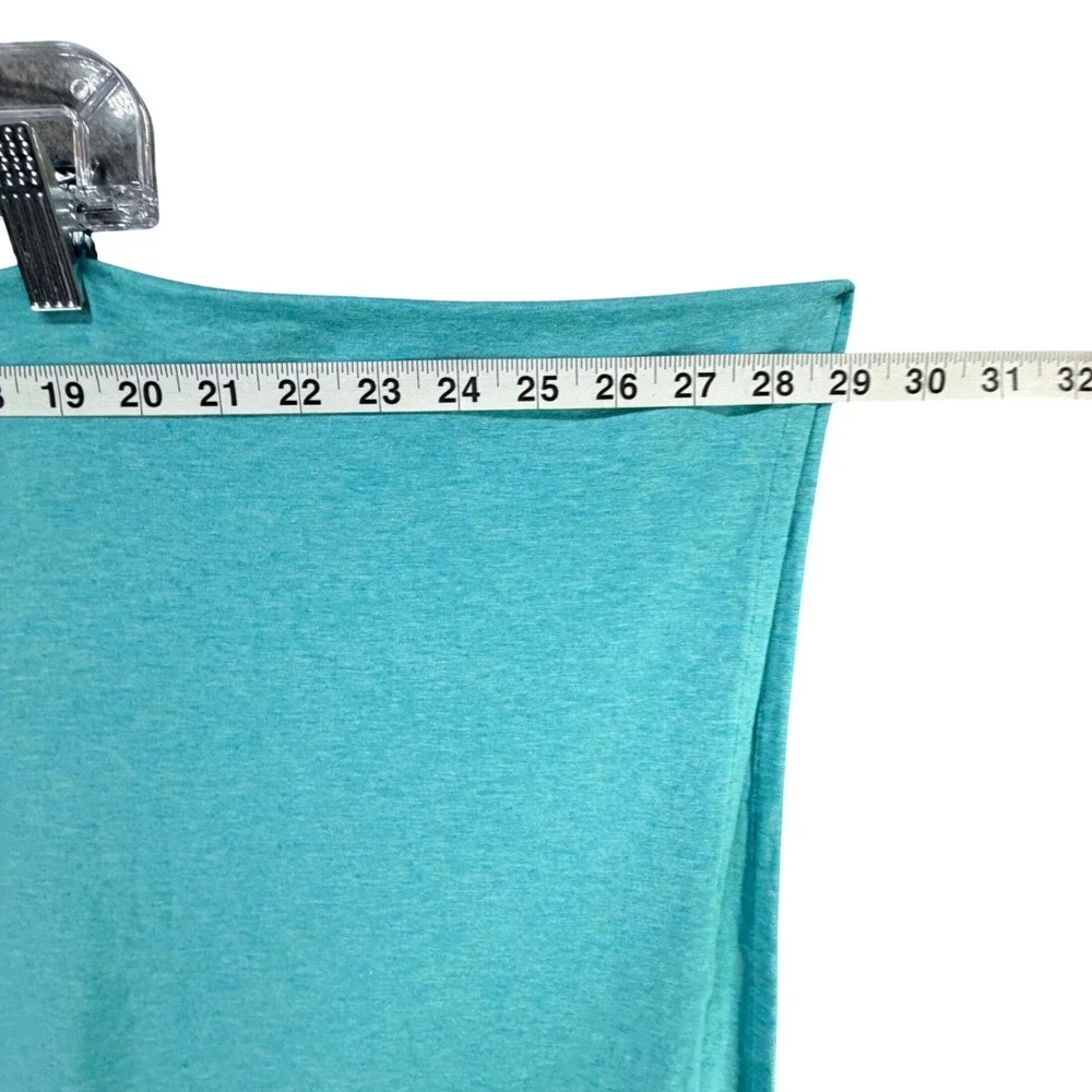 Coolibar The Sanibel Everyday Beach Shawl Womens OS Blue Heather Cozy UPF 50+